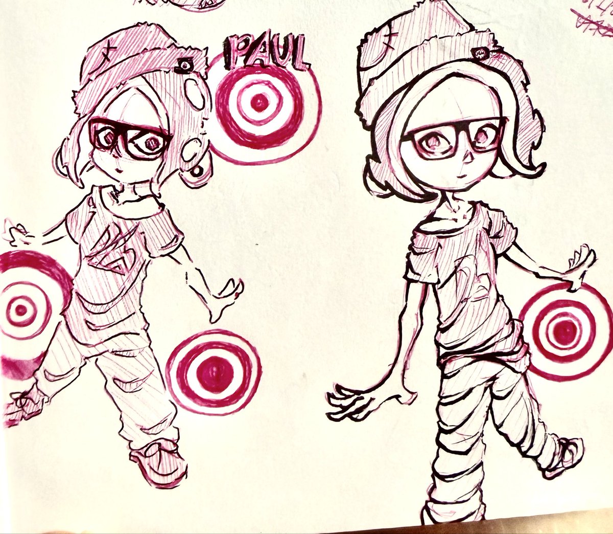 Agent_Vika's tweet photo. Old sketches https://t.co/SzLf6OFAug