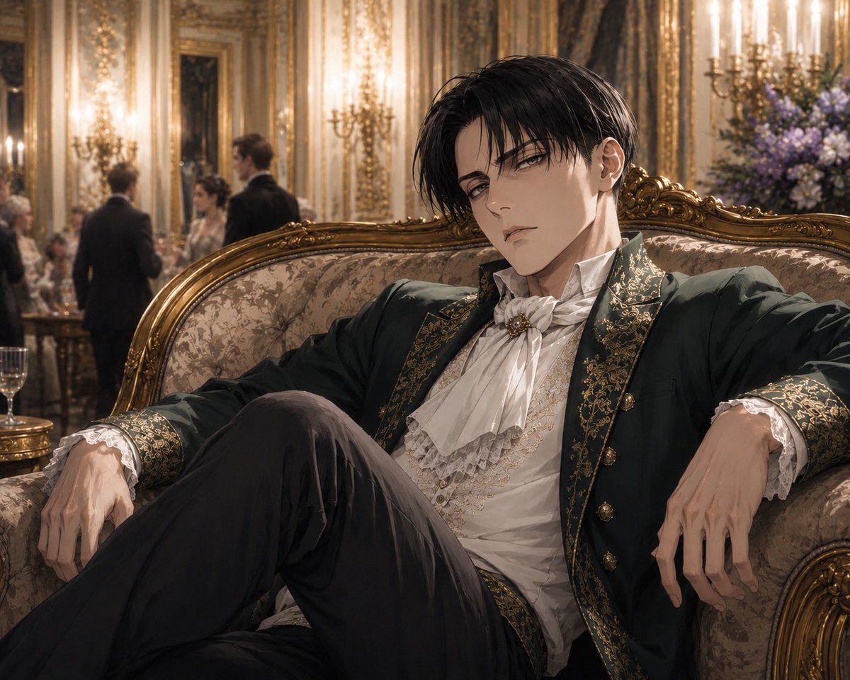 levifoever's tweet photo. あ゛？ブタ貴族共のお守りだと？
断る…
なんだと？調査兵団の資金集めか…
チッ…　　　　
クソが…
すぐに帰るなら付いてってやる https://t.co/xgQZAP2nuw