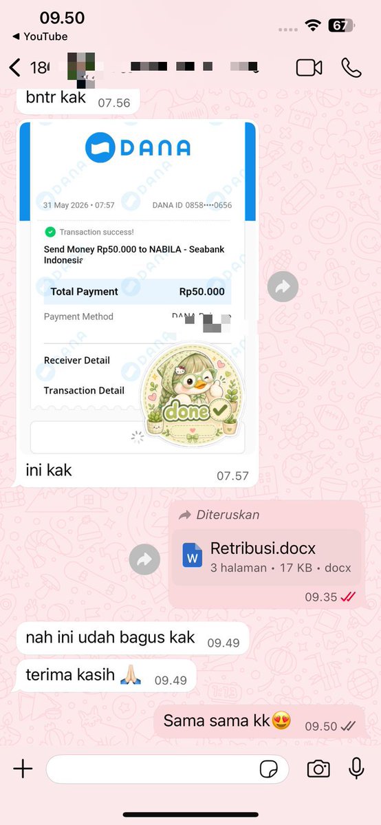bilastudyco's tweet photo. yuk yg butuh bantuan joki tugas dan kuis akuntansi, perpajakan, audit, Accurate 5 &amp; online, SPT, laporan keuangan, PPT, jasa ketik, jurnal Sinta/scopus, formatting, kajian pustaka dll bole lgsung tanya tanya di wa yahh. From 5k aja‼️
#jokiakuntansi #jokitugas #zonauang #zonaba https://t.co/CyHZ60ZBIV