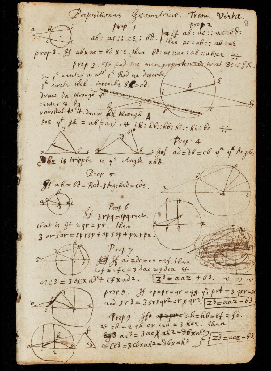 mbismail33's tweet photo. Isaac Newton's college notebook, handwritten by the genius himself around 1664. https://t.co/eohcsHRVa0