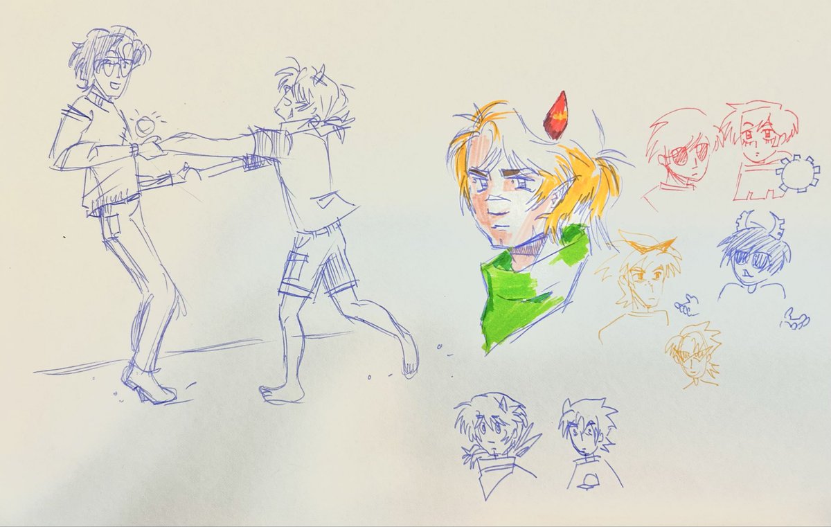 franticruby's tweet photo. #ctommyfanart + a guest. I’ve drawn this scene twice now idk what’s up w me https://t.co/WQECbZxLnE