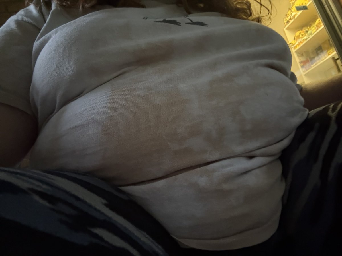 fatglorifier's tweet photo. crazy how fat i look even when just sitting around https://t.co/xJRTLxbJH7