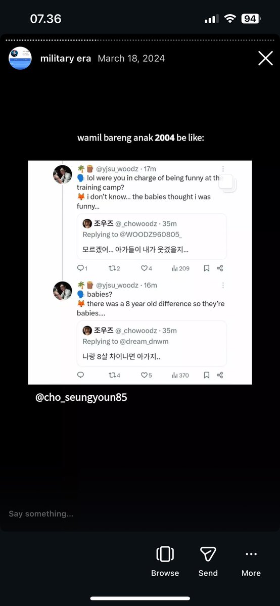 woodzyapper's tweet photo. eh tapi jujur kangen banget era ditinggal wamil woodz tuh SERU BGT tiap hari ada aja gebrakannya 😭 selama 1,5th satu highlight (100 story ig) doang ga cukup untuk menampung cerita dia 😂 https://t.co/cuKAlKplrD