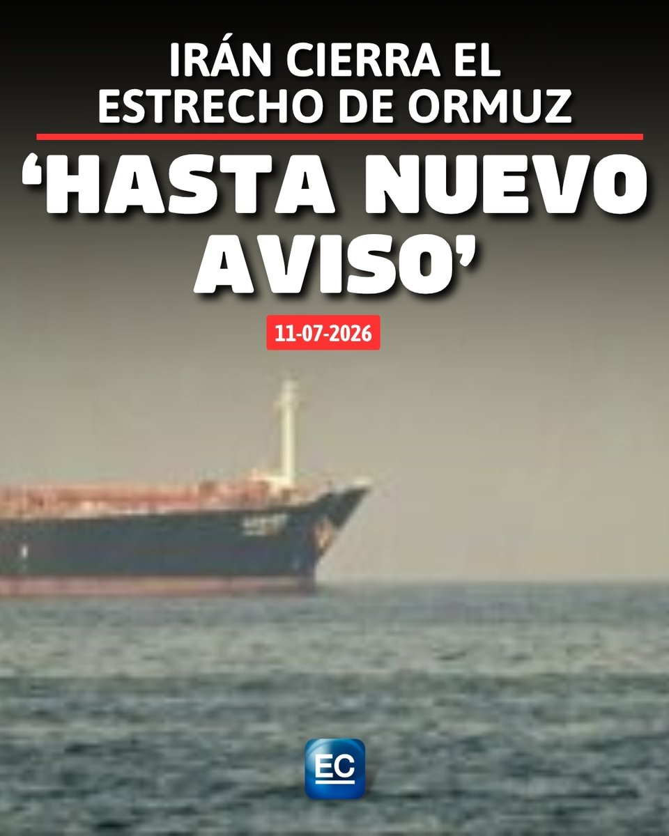 elcomerciocom's tweet photo. 👉 https://t.co/vw5BShTV5w La Guardia Revolucionaria de Irán cerró el Estrecho de Ormuz, en medio de una fuerte escalada con EE.UU. https://t.co/pavdU51MmW