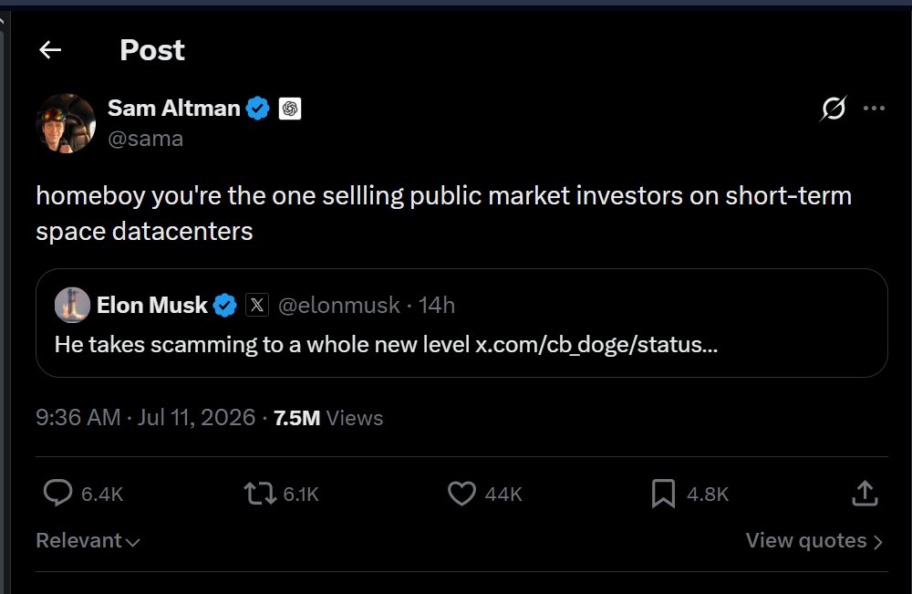 CarlZha's tweet photo. I love it when our oligarchs fight each other with truth https://t.co/NqDoKnwamP