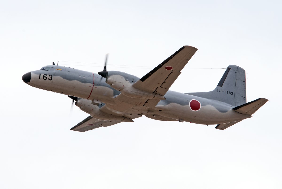 uchi_captain's tweet photo. 空自の機体たち
#YS11記念日 
#航空自衛隊 https://t.co/oHxpR4EIAy