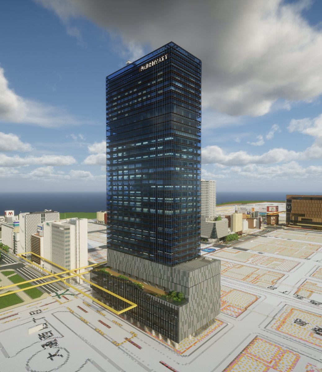 Cupcccccake's tweet photo. Sapporo One
1：1
#Minecraft #Minecraftbuilds #再現建築 #Minecraftコミュ #融寰都市圈 https://t.co/bKs5mhYAH1