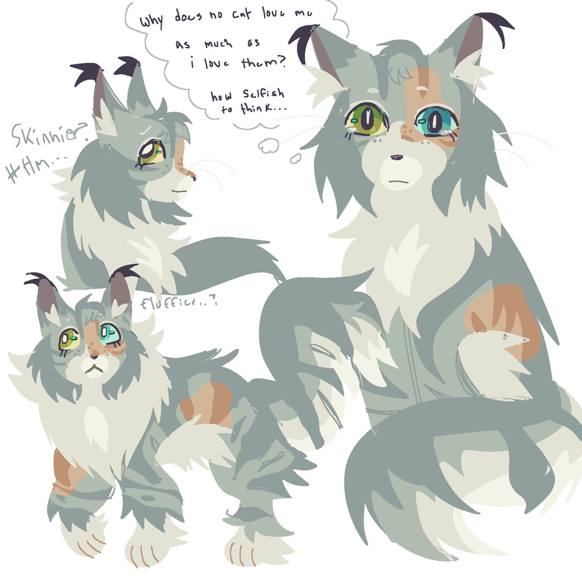 kittypeb's tweet photo. Concepting designs #Bristlefrost https://t.co/N0Ud6cxoiX