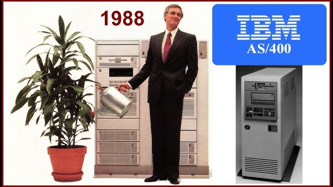 Greg_Helton's tweet photo. The IBM i was first introduced as the AS/400. Most machines were sold as appliances to run canned software like ERP systems (Lawson, MAPICS, JD Edwards) and utilities like Fax/400. EDI and Y2K were the big challenges for developers. The UI was and is the dumb terminal. OO was never on the radar.