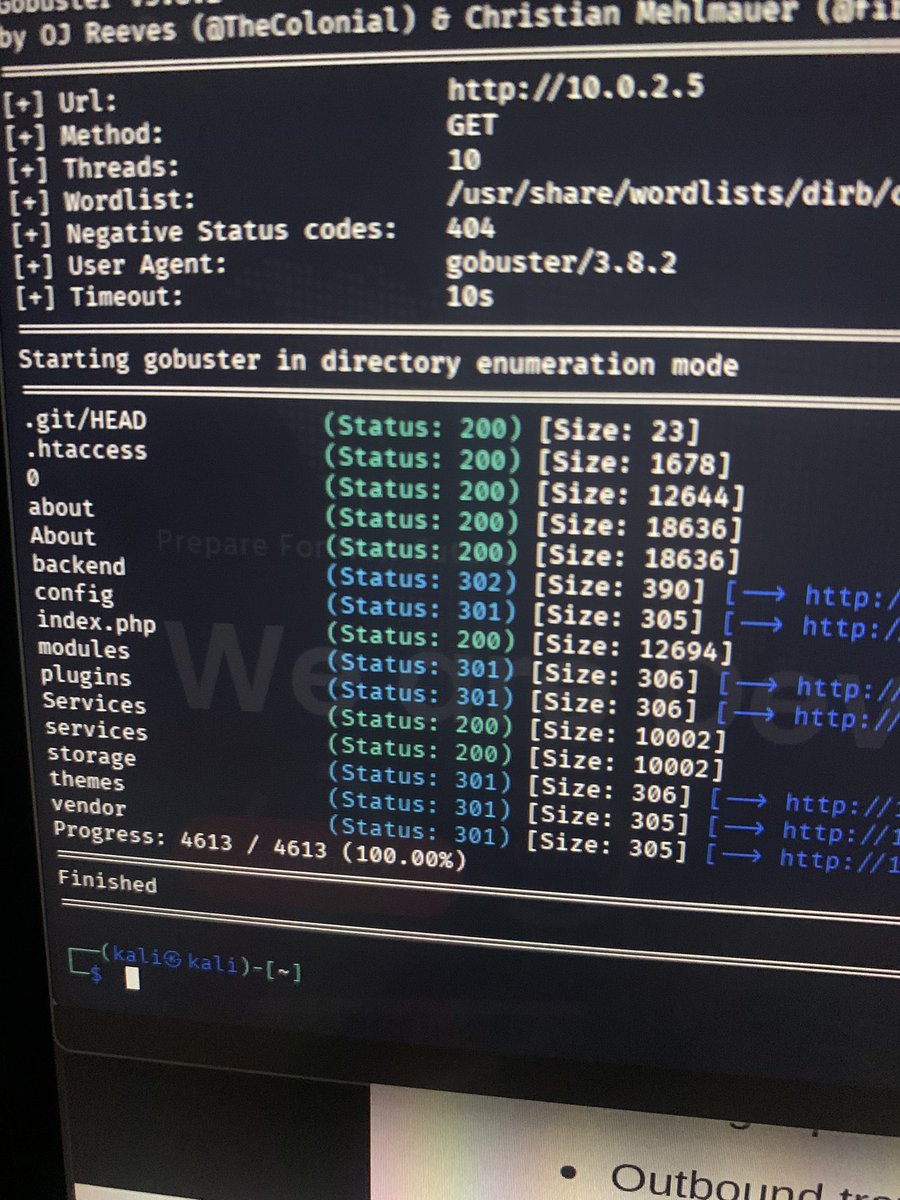 mr_kay7's tweet photo. I moved from simple reconnaissance to deep enumeration.
I mapped out the target’s attack surface and identified some very interesting doors left open including an exposed Git repo and an admin backend. The tools are working perfectly!
#Linux #Ethicalhacking https://t.co/46f7x1Gjc4