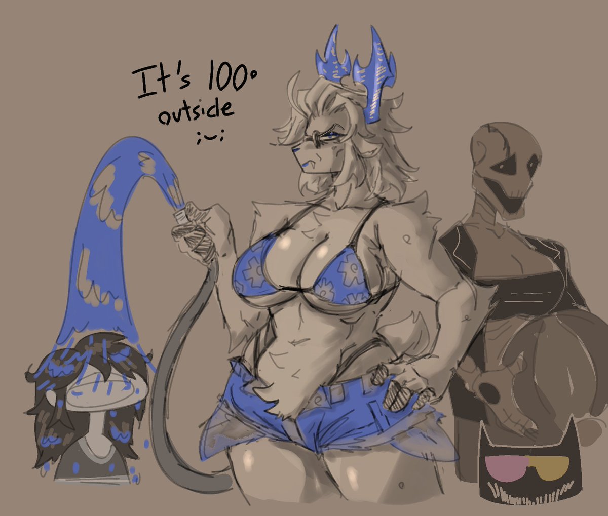 YourHostKaz's tweet photo. i hate summer https://t.co/1tvXJiNdEa