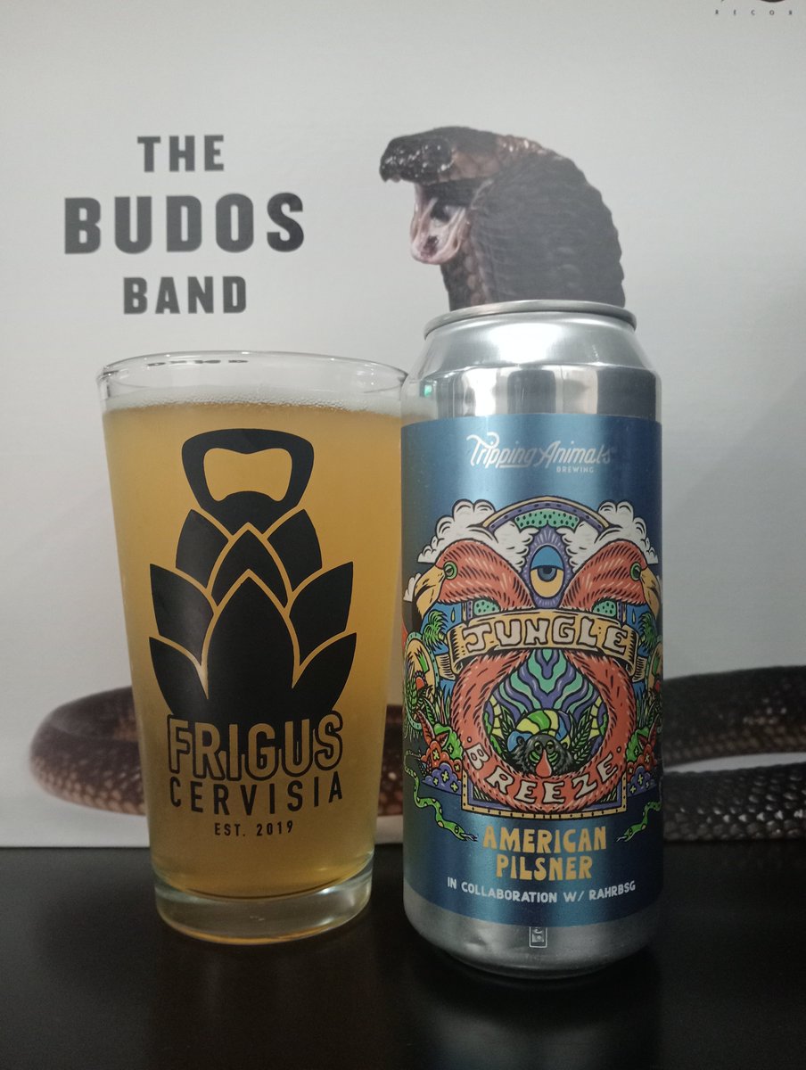 FCervisia's tweet photo. Inicia el sábado de #CebadaYVinyl con Jungle Breeze de @trippinganimals una American Pilsner refrescante y suave con 5%
III de @BudosBand 2010
#Frigus #beer #cerveza #craftbeer #beerme #beertime #beerlover #BrothelHB #drinkbeer #vinylrecords #vinylcollector #weekend #birra https://t.co/sdkS2oFR02