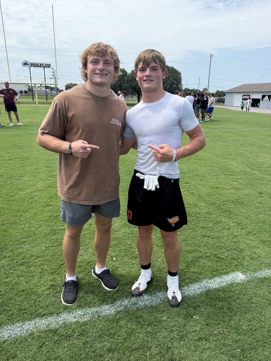Collincagle08's tweet photo. After a great camp, I am blessed to receive my 2nd official offer from Cumberland University. 
@TimMathisCU @CoachMarche92 @CannonJohnson16 @coachspeedykel @Coach_TBaum @BobbyBrownCU @CumberlandFB @CSmithScout @RaiderRichland @RichlandHC @Richland1978 https://t.co/7XO4OqVVNf