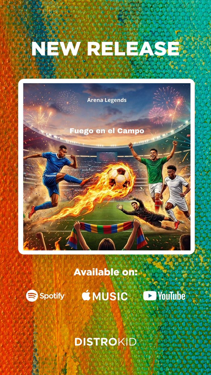 Asficomp27's tweet photo. Canción "Fuego en el Campo" HimnoDelMundial #fifa #mundialdefutbol #fifaworldcup #fifafanfestival #fifaworldcup2026 #football #futbol #fwc2026 #soccer #goals #goles #FIFAWorldCup #WorldCup2026 #Mundial2026 https://t.co/hzNdI1yd66