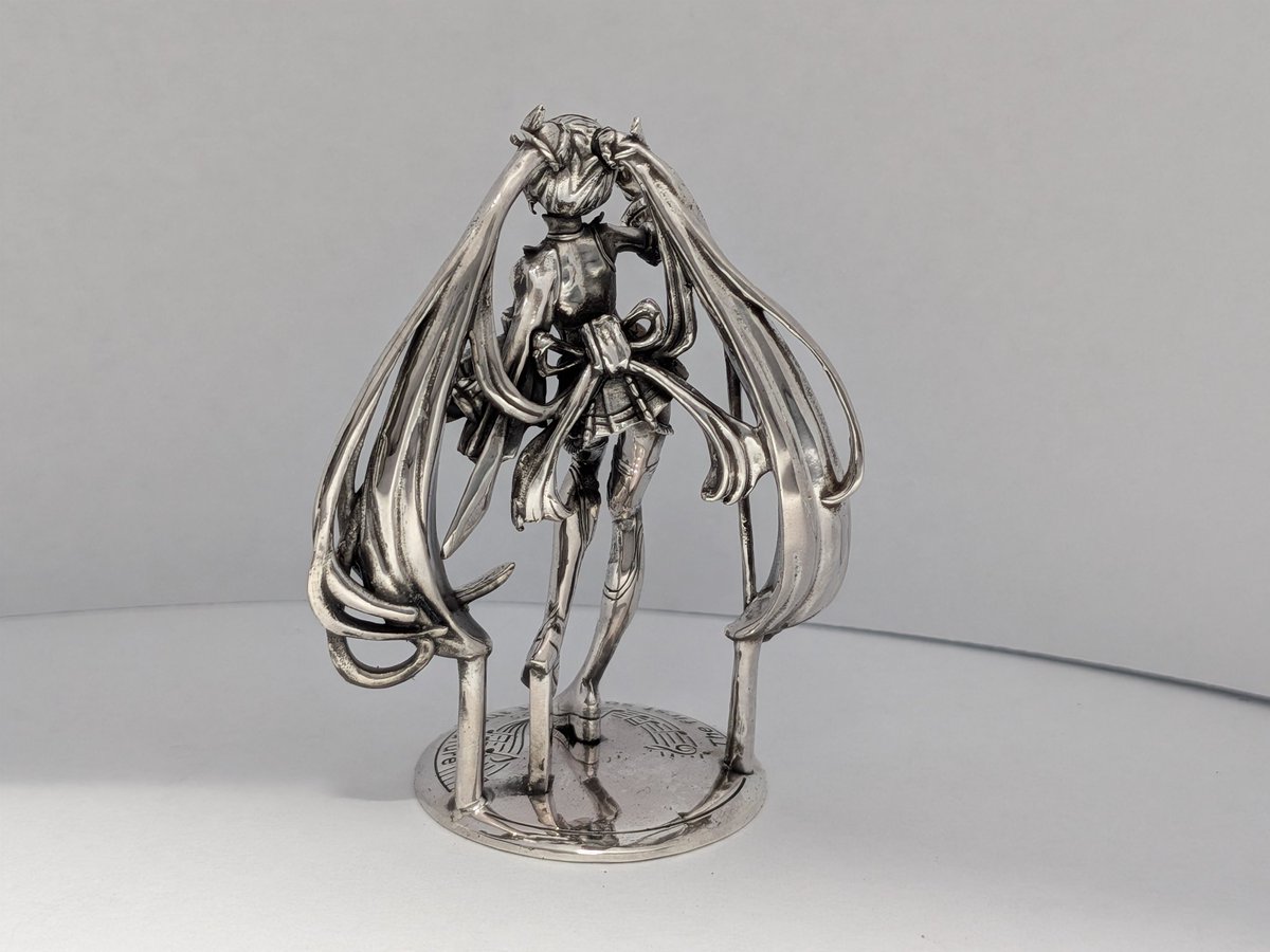 羅本製所 Robinceramicstudio kps ワンフェスWF2026W ワンフェス2026夏向けの1/35MIKU EXPO2025ASIAシルバーフィギュア量産