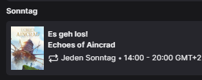 fluie0392's tweet photo. Der Stream Morgen wird etwas angepasst. Wir starten erst 14:00 Uhr geht aber dafür bis 20:00 Uhr. https://t.co/8b8ife8SjH