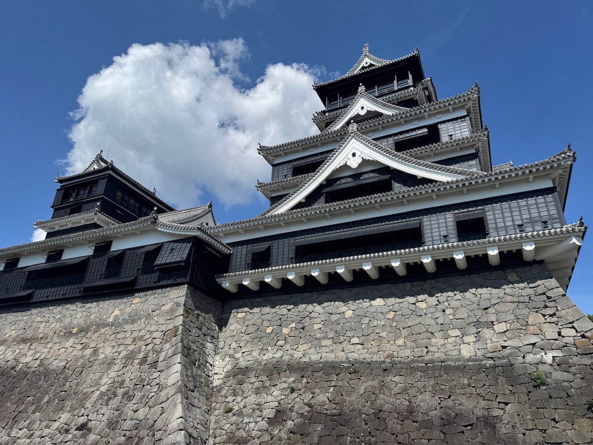 kumamoto_castle's tweet photo. おはようございます。
日差しが強くなりすぎな気もしますが、
夏を感じますね☀️ https://t.co/b3Lp5hMmGQ