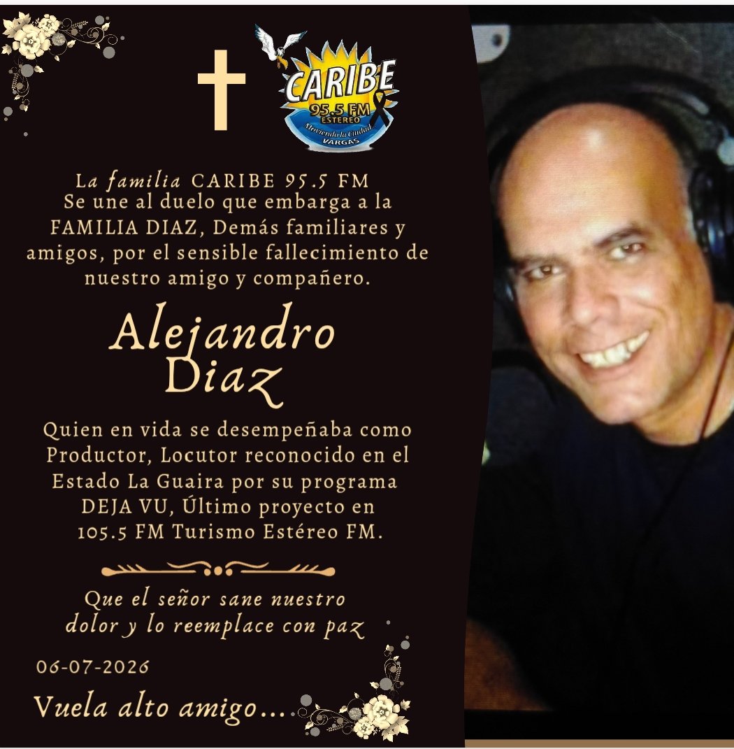 FmCaribe's tweet photo. Vuela a Amigo!! https://t.co/pohmFpMQWn