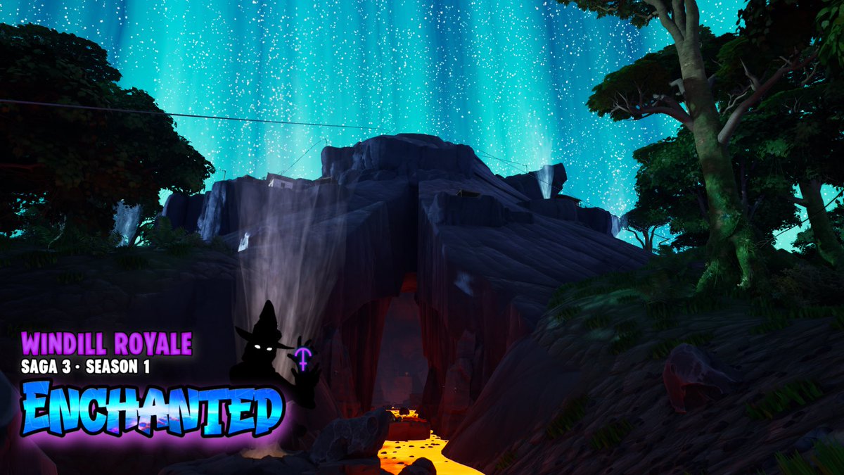 windillfnc's tweet photo. Elsewhere in the jungle, the volcano, Mt. Magma, looms over the horizon… The residents from the neighbouring Viney Village have also built houses up the cliffs of the volcano!
#windillroyalesaga3 #minibr #uefn https://t.co/Vyn30Bd1Df