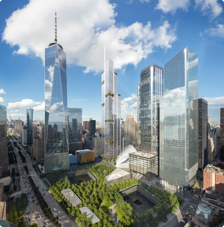 TheJobsiteBrew's tweet photo. 2 World Trade Center has broken ground in New York. It will be a 4 billion dollar project, 55 stories, and the headquarters of @AmericanExpress . https://t.co/ZXCZ9A82Q4