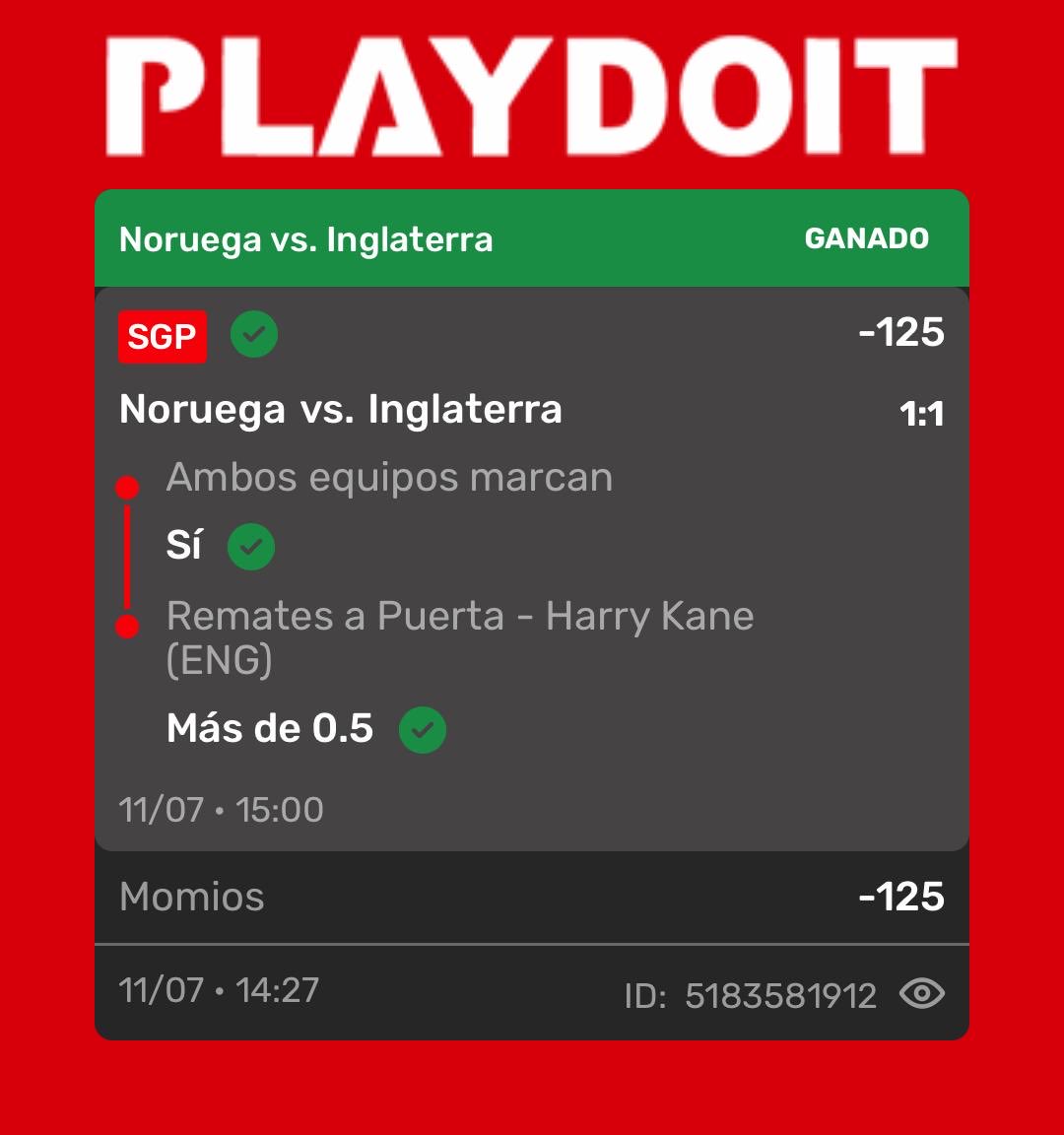 RafaPickss's tweet photo. 📦✅ #apuestas #playdoit https://t.co/07Lt0XKsVK
