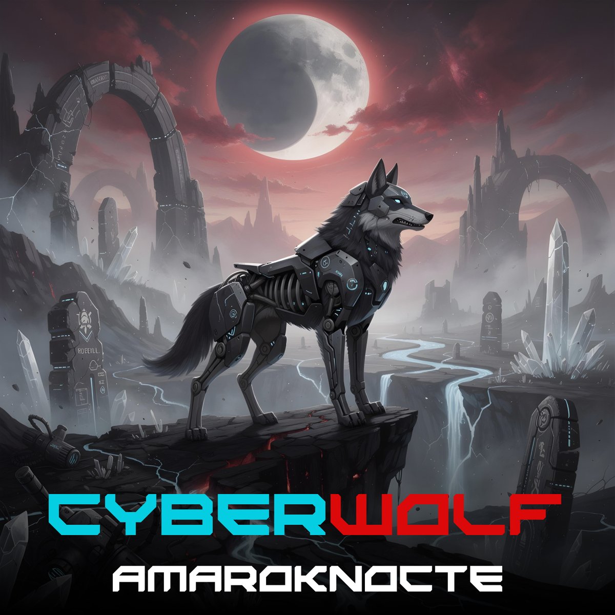 AmarokNocte's tweet photo. 🐺🤖 #CYBERWOLF | ESTRENO EN SPOTIFY | 23/07/2026

Después de la traición de uno de los 7 Pecados Capitales, Amarok abandona las puertas que custodiaba en el Purgatorio, para transformarse en un hombre cyberpunk en NeoLondres.

#VTuberES #VTuber #Music #Cyberpunk #Spotify https://t.co/qPckb7ZoVO