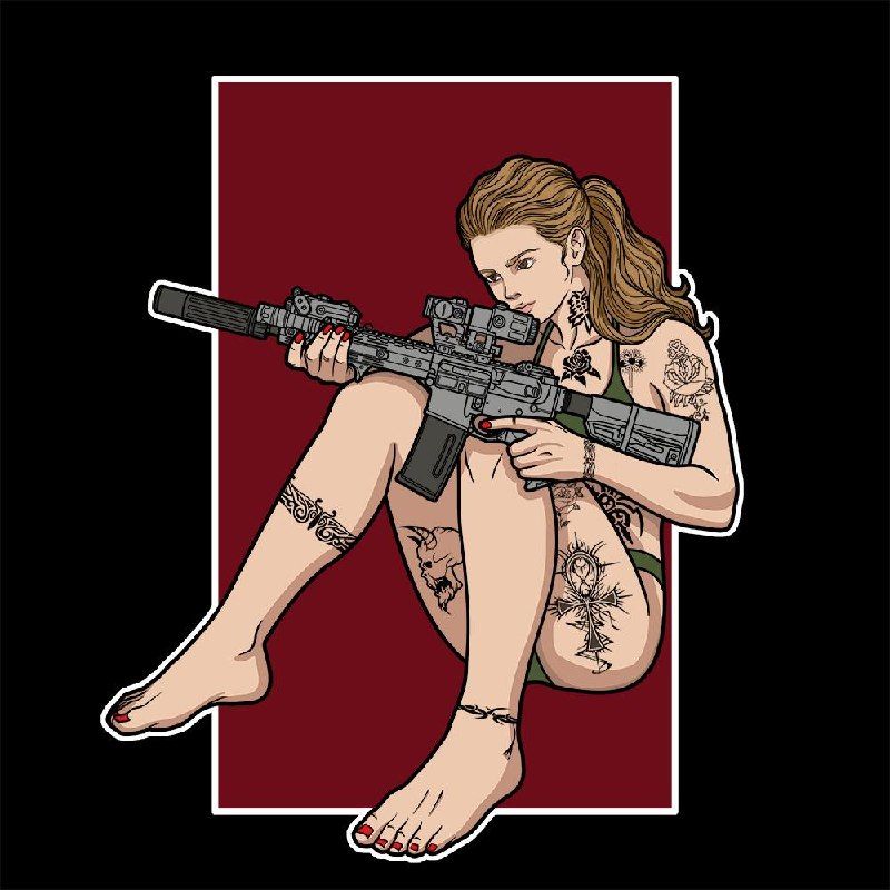 tacticoolart's tweet photo. Precision and artistry blend in this striking piece, showcasing strength and elegance. Explore the bold narratives of tactical art.

#TacticalArt #MilitaryStyle #ArtWithPurpose https://t.co/lxOIC2tYXU