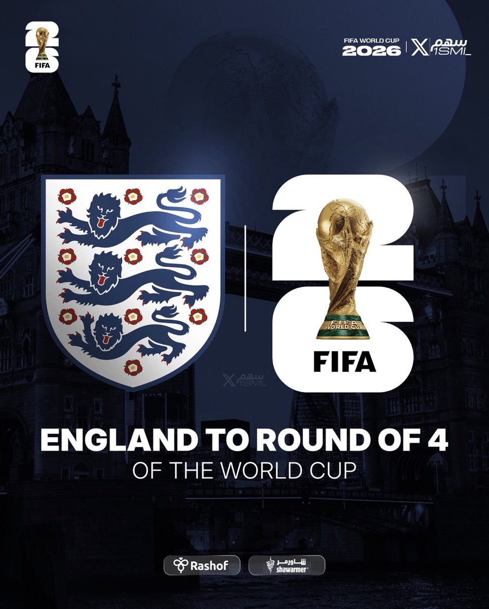 SsaadsSdd's tweet photo. 🚨 للتاريخ !

انجلترا تتجاوز انتصارات اسبانيا في كأس العالم!🤯♥️

37 انتصار — 🏴󠁧󠁢󠁥󠁮󠁧󠁿 انجلترا

36 انتصار — 🇪🇸 اسبانيا

#النرويج_إنجلترا 
#كأس_العالم_2026 https://t.co/MGgFyJZZ1A