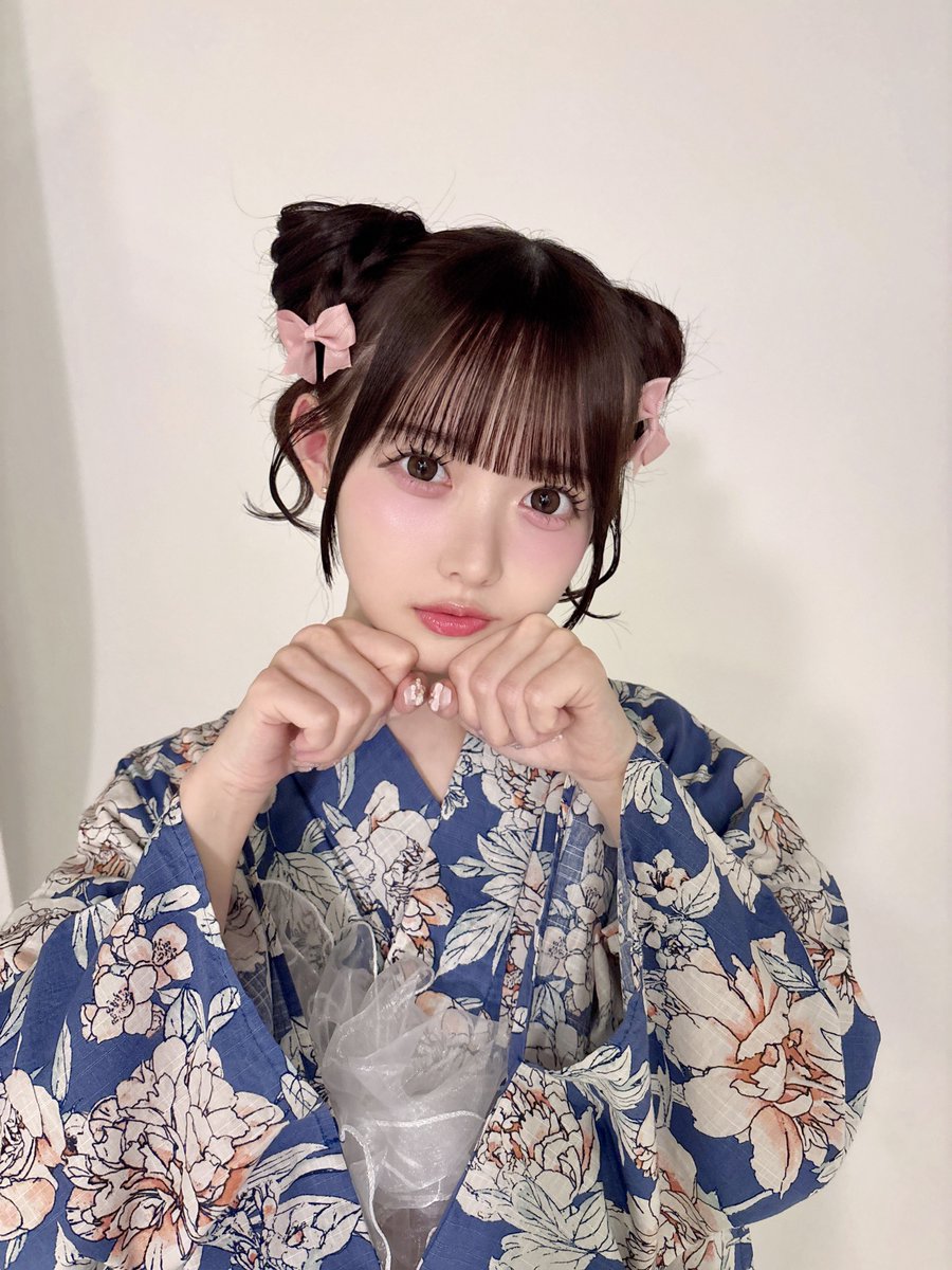 momonamatsumoto's tweet photo. おはよう(  ¯꒳​¯ )ᐝ

…浴衣すきですか…？👘 https://t.co/COEap11WHV