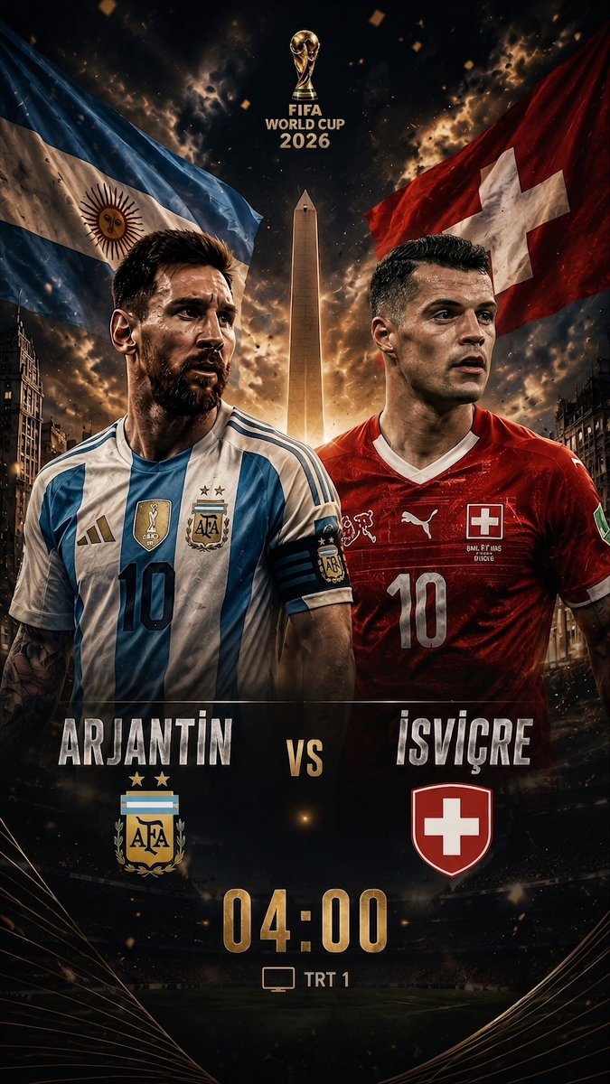 Alman_Kale's tweet photo. Başlıyoruz🔥
🇦🇷Arjantin vs İsviçre🇨🇭
🕓TSI 04.00
🏟️ Kansas City Stadyum
#ARGSWI #fifaworldcup https://t.co/tBhiyZ8iFl