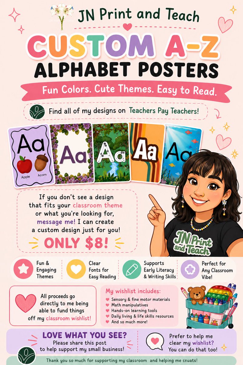 beselfloved's tweet photo. @CashmanOnSol Prefer to help me with my wishlist? No problem! 

https://t.co/fgsrInwaFZ…

Don’t forget to share! 💚 Find me on TeachersPayTeachers ‘jnprintandteach’ https://t.co/h7zv4iijUQ
