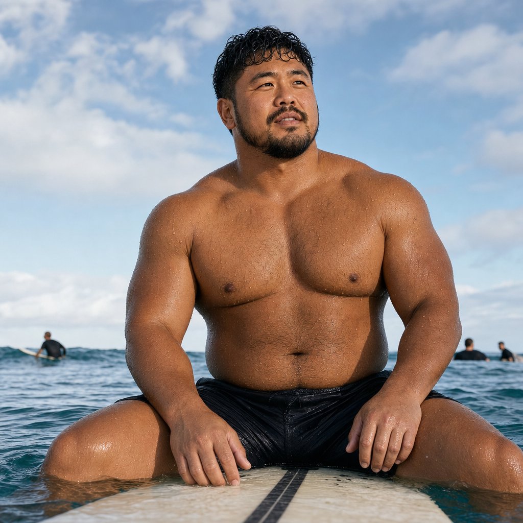 Nalusaka2U's tweet photo. #SakamotoBros #AIart #Surfing https://t.co/DpJz6HkucV