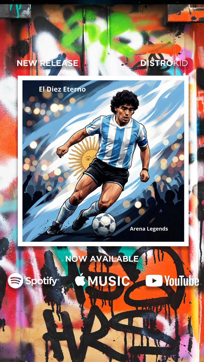 Asficomp27's tweet photo. Canción "D10z Eterno" Tributo para Diego Armando Maradona #mundialdefutbol #mundial #fifaworldcup  #fifaworldcup2026 #viral #football #futbol #fwc2026 #soccer #sports #goals #goles 
#FIFAWorldCup #WorldCup2026 #Mundial2026 #FIFA2026 #FifaWorldCup2026 #argentina #maradona https://t.co/mlZwlkVD0M