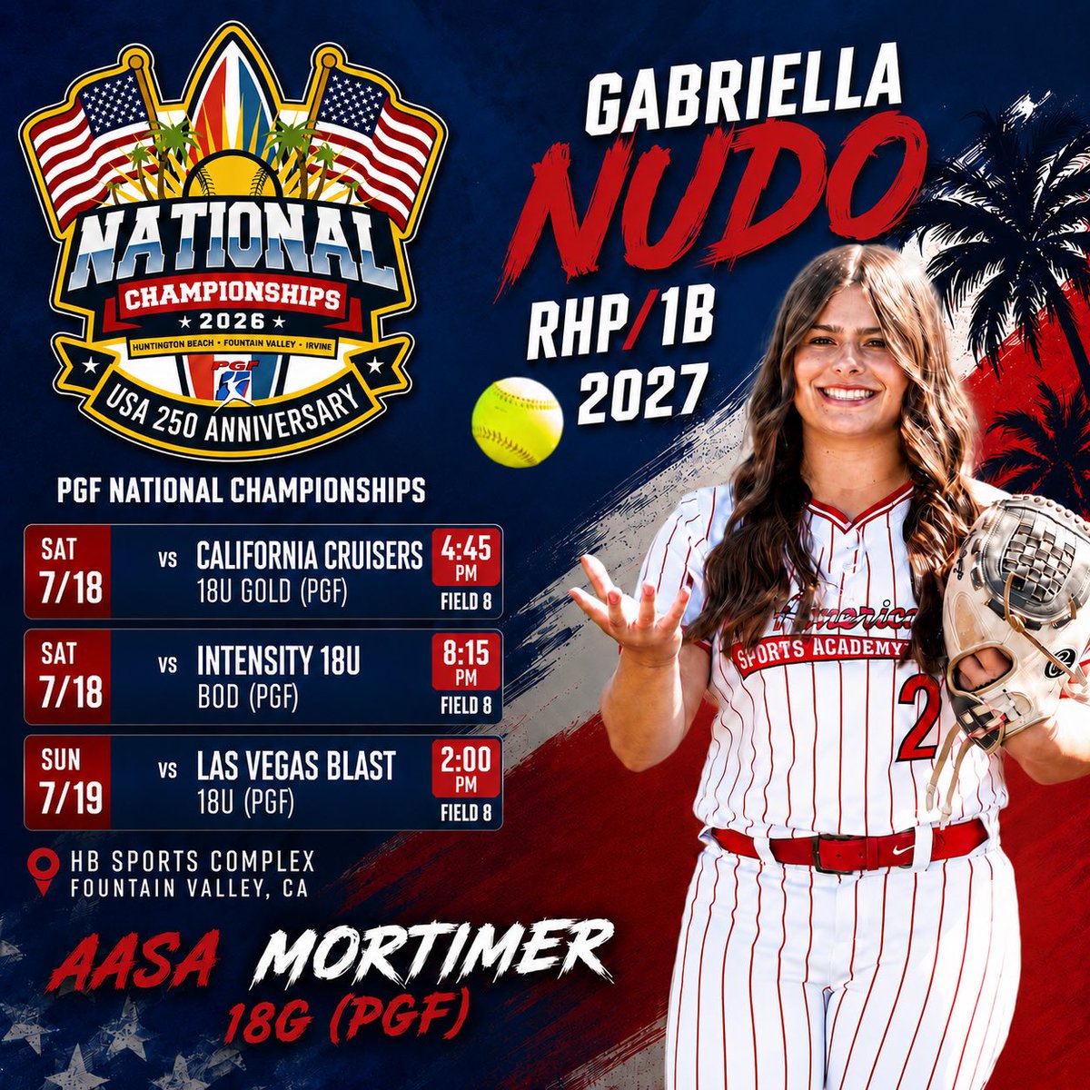 Gabriella Nudo 2027 RHP 4.18GPA tweet media