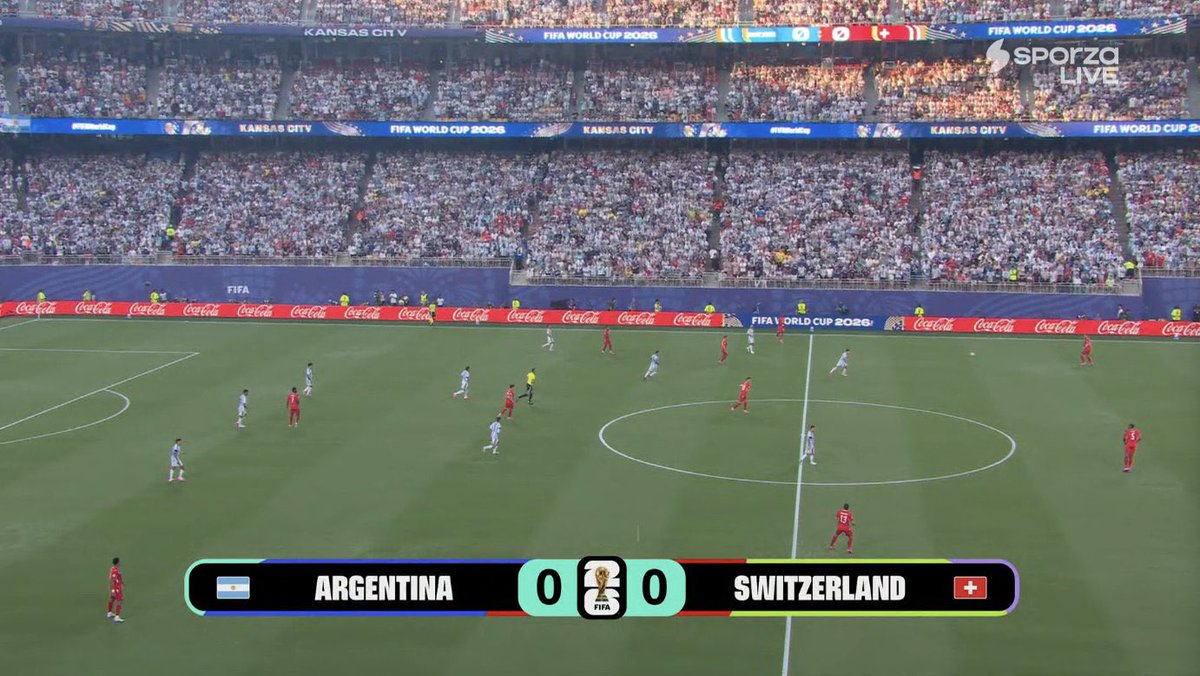 KingVinceIQ's tweet photo. KICKOFF:   Argentina 🇦🇷 — 🇨🇭 Switzerland

🇦🇷 🇨🇭

#WorldCup2026 #Quarterfinals #Messi #Haaland #Kane #Xhaka #Football #GoodMorning #FIFAWorldCup #NORvENG #ARGvSUI #England     #Argentina     #Norway     #Switzerland     #Quaterfinal #Crypto #Entrepreneur #CFC #StayWinning https://t.co/yr1d9UXoJ5