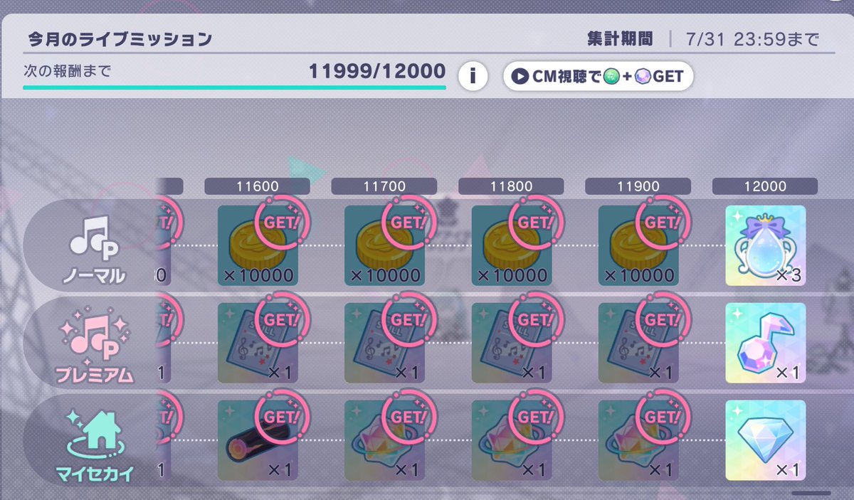 todoseka's tweet photo. プレパスが終わってしまう…
12000ptじゃなくて20000ptくらいほしい https://t.co/h1TsOkbuuR