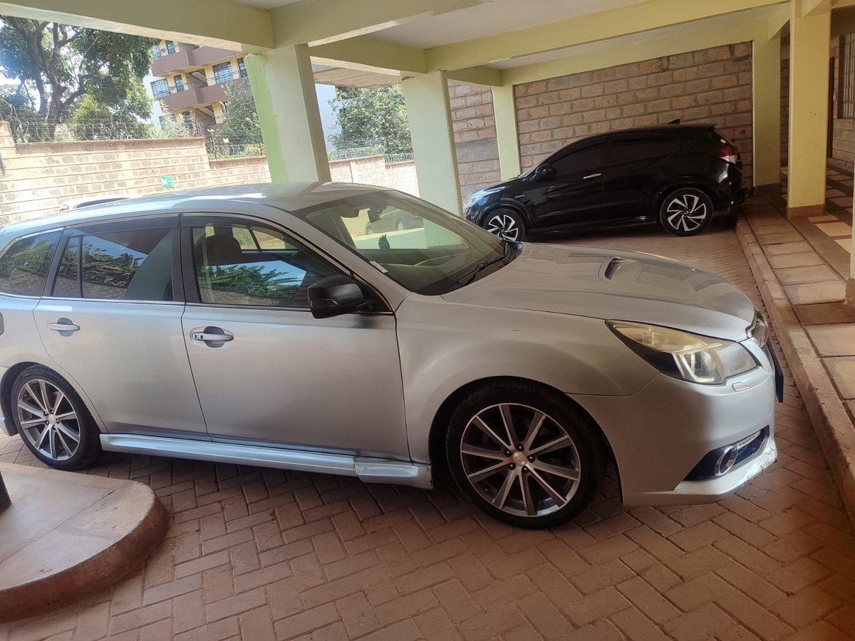 In4RideKe's tweet photo. Subaru Legacy YoM 2014
2000cc
Leather seats
Silver 
5 seater
Turbo charger 
Stage 1 tune
291hp
KES 1,250,000
Sales 0713582770 https://t.co/Erc06SVSh6
