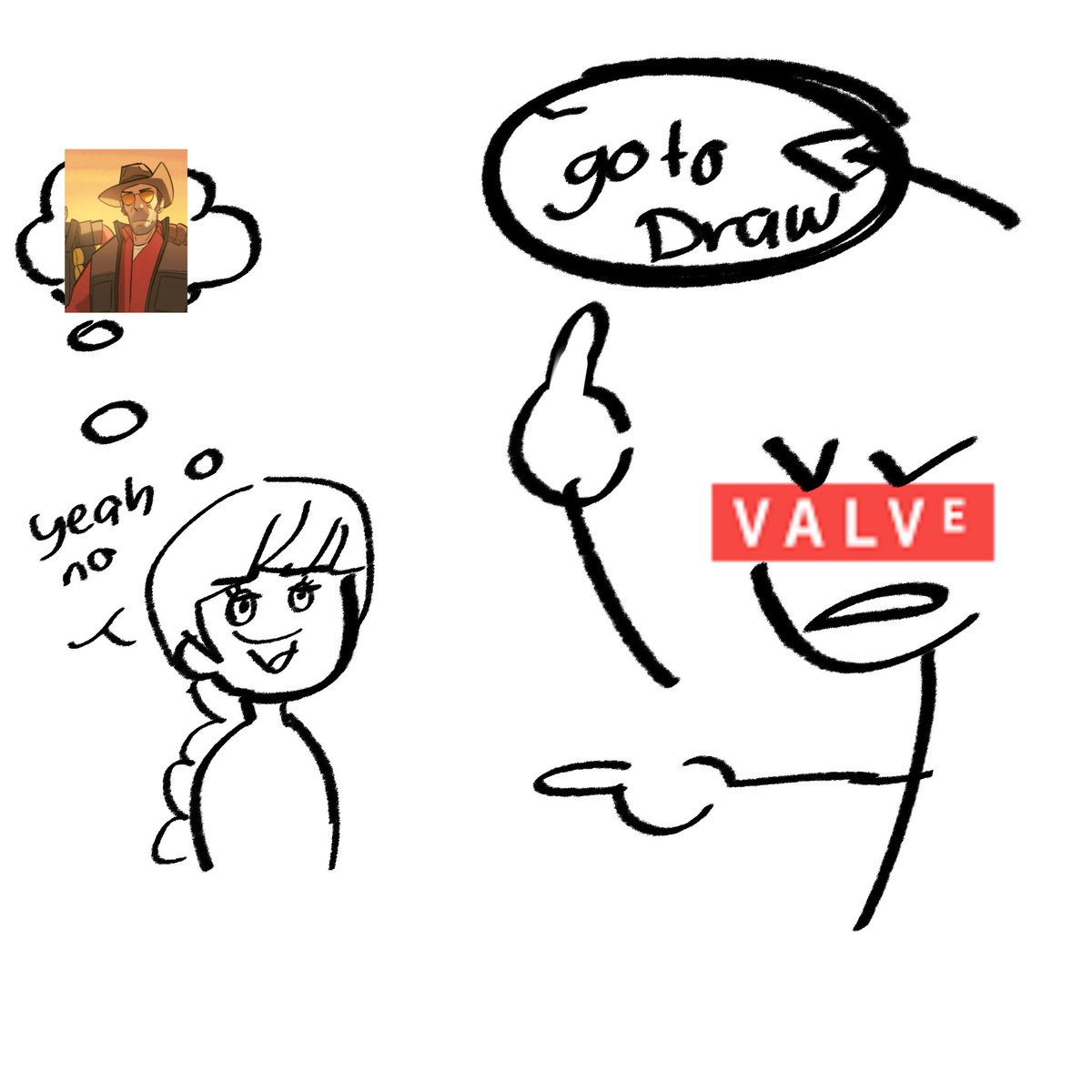 Happythrusday24's tweet photo. Actually dream about this 
I'm feeling lazy today valve 

#valve https://t.co/SvW3gL9tYl