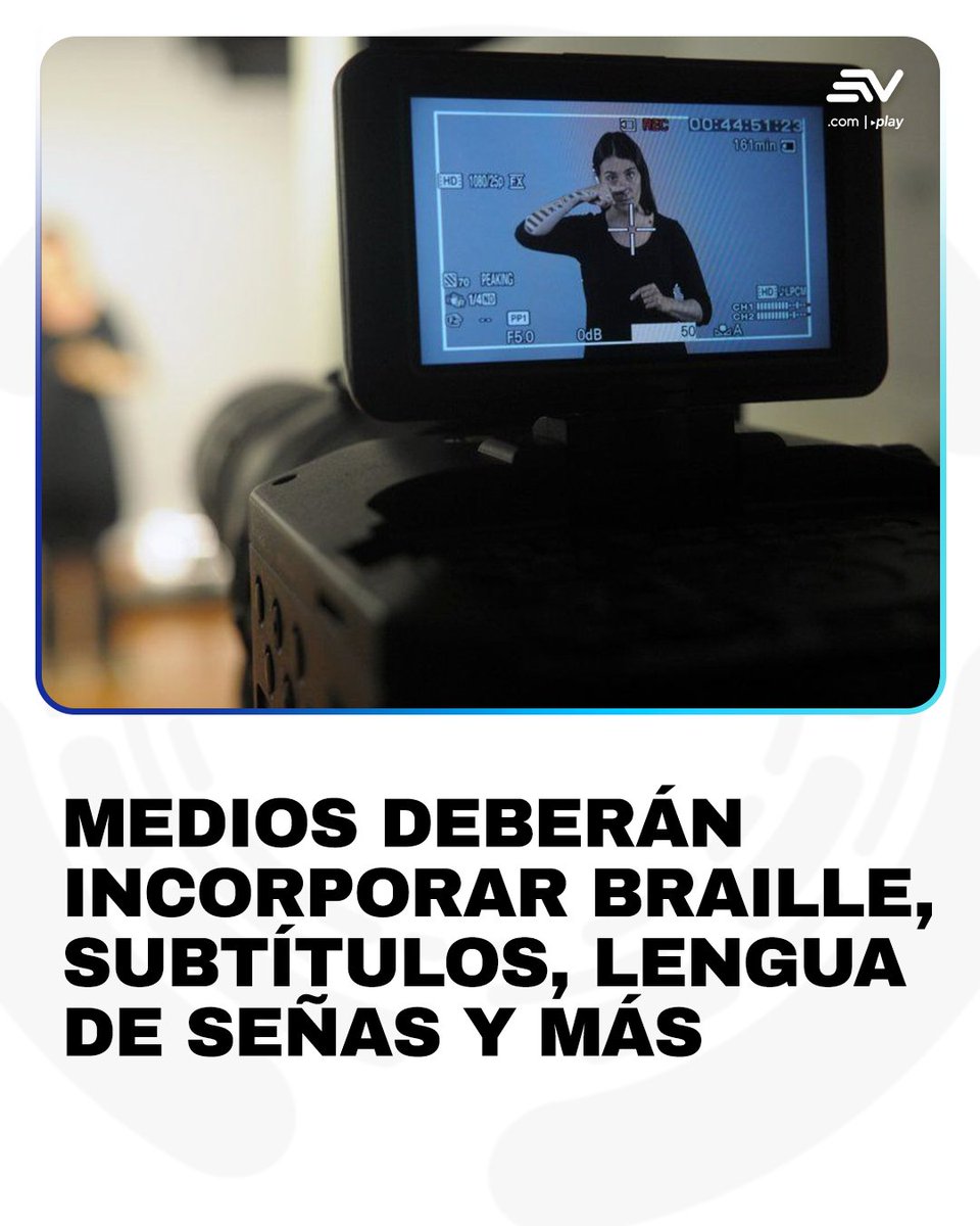 EcuavisaInforma's tweet photo. Según el reglamento, en el Capítulo III se establece que los medios audiovisuales públicos y privados deberán incorporar de manera progresiva, en un plazo de hasta 12 meses, todos los cambios. 💻 https://t.co/fGLKqXGmtu https://t.co/B5jrANrReo