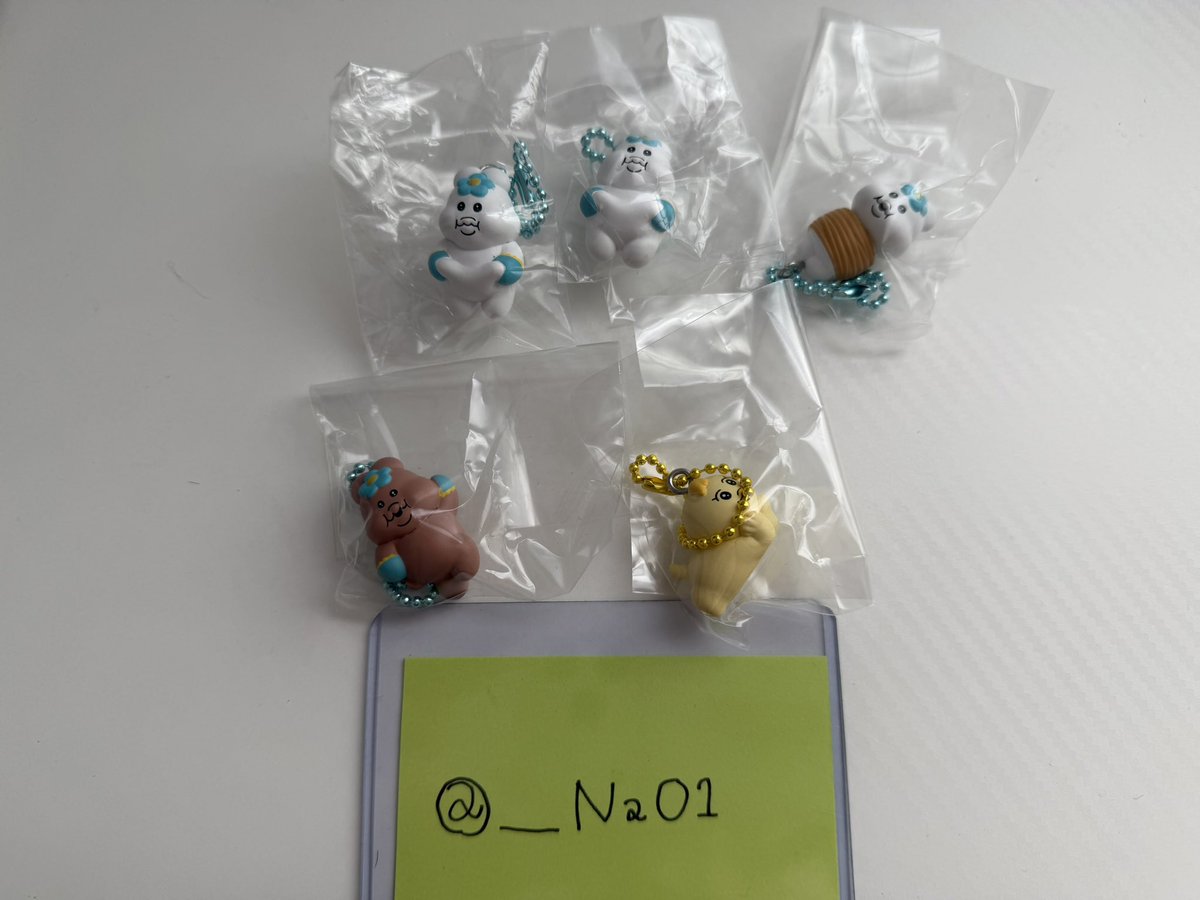 ____NaO1's tweet photo. 【交換】可哀想に おぱんちゅうさぎ んぽちゃむ チョコがけビスケット

譲：んぽちゃむ（ふとったちゃむ ピンチ やけた）きみまろ（ねそべり）

求：
おぱんちゅうさぎ（種類問いません）

郵送でのお取引のみ
1点からでもお気軽にお声がけください https://t.co/nWiQkHePbP