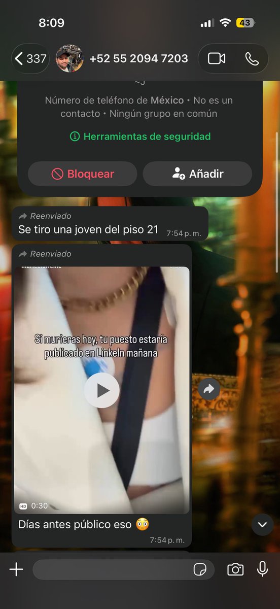 EsKarismaconK's tweet photo. Alguien tiene el numero de Marie Clair? Recibí este mensaje de un celular de Mexico diciendo que se quitó la vida y no la localizo!! :(( https://t.co/4wWLNUKvLc