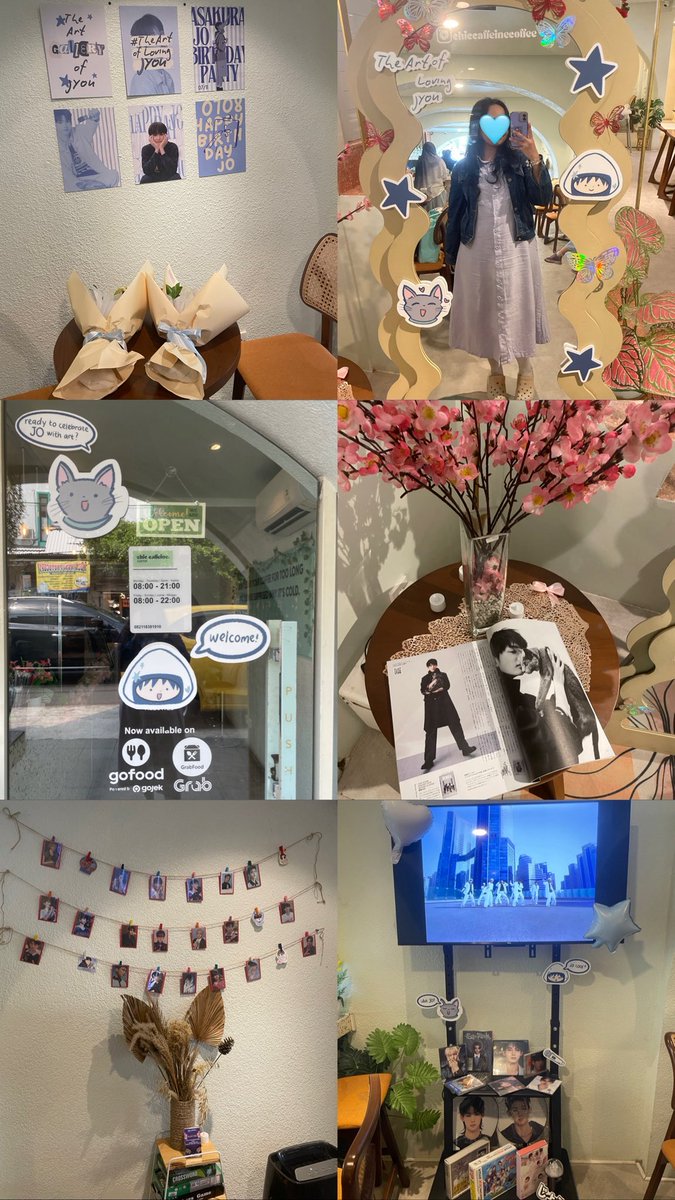 dipsilovebot's tweet photo. First Jo’s bday cafe event 🍙
Thanks for my pretty girl @jodelune for hosting the event #theArtofLovingJyou 🍙🖌️
Having so much moment for celebrating Jo’s bday yoohoo

(See u next event next year maybe? Us will waiting😋) https://t.co/XOG2ornFY2