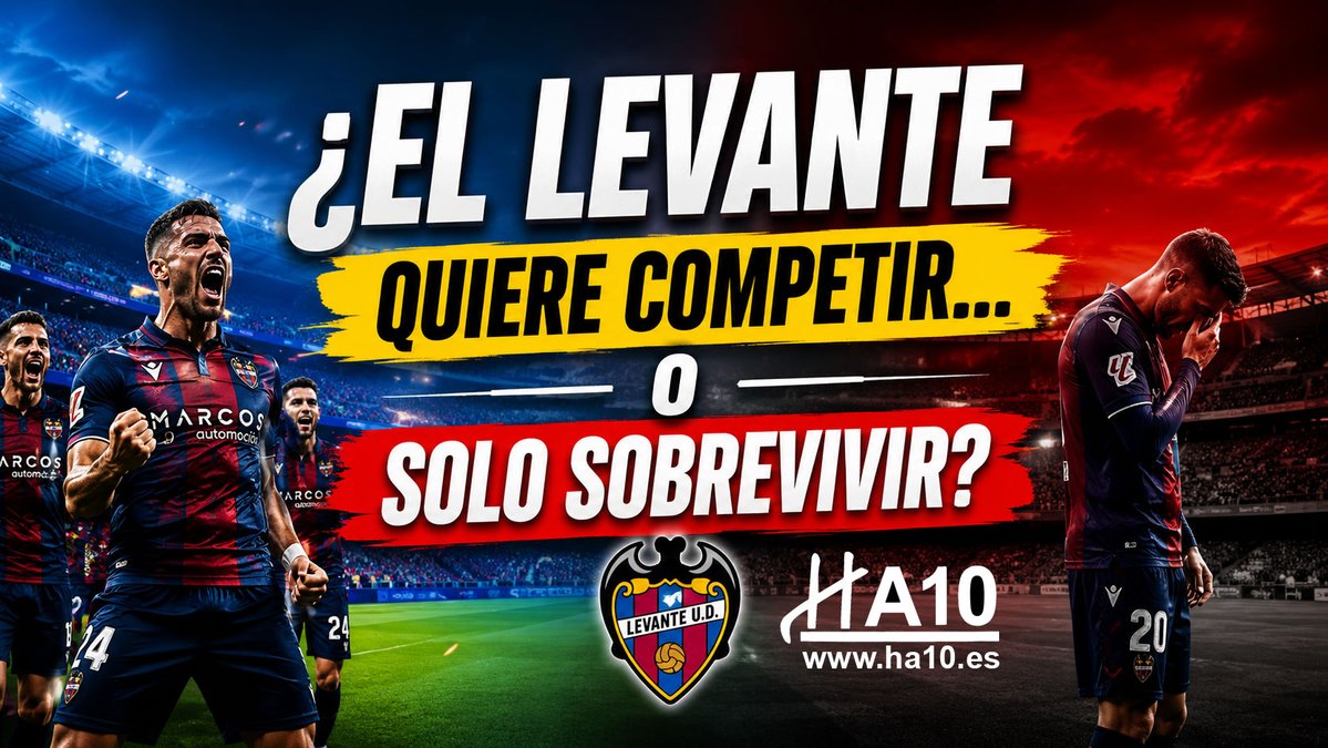 ha10_es's tweet photo. ¿El Levante quiere competir... o solo sobrevivir? por @s1lvia_gr en @ha10tv https://t.co/3Mtsj8JAX4 / @LevanteUD #LevanteUD #Levante #Granotas #PrimeraDivisión #FútbolEspañol #LaLiga #MercadoDeFichajes #Análisis #Opinión #HA10TV #HA10 #Fútbol https://t.co/WxzUPZavV3