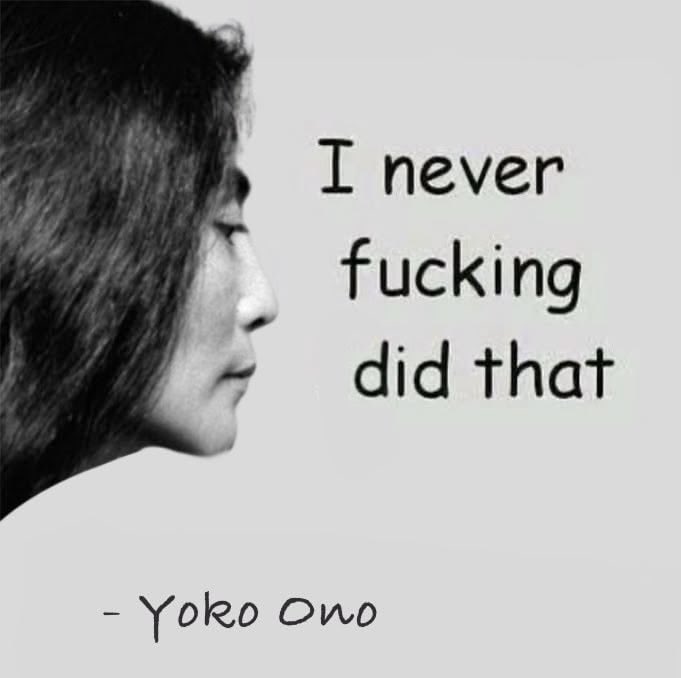 esposadayokoono's tweet photo. Tem a versão da yoko tb https://t.co/yDw5cFzEEV