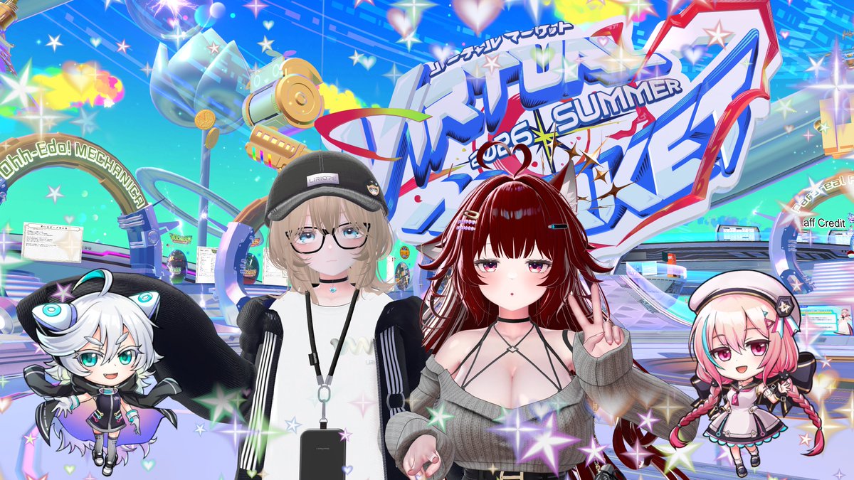 yutone_vrc's tweet photo. 行ってきたよ～
全部見に行きたい(≧∇≦*)
#Vketはじまったな
#VketPhoto https://t.co/xYg6SpxnvK