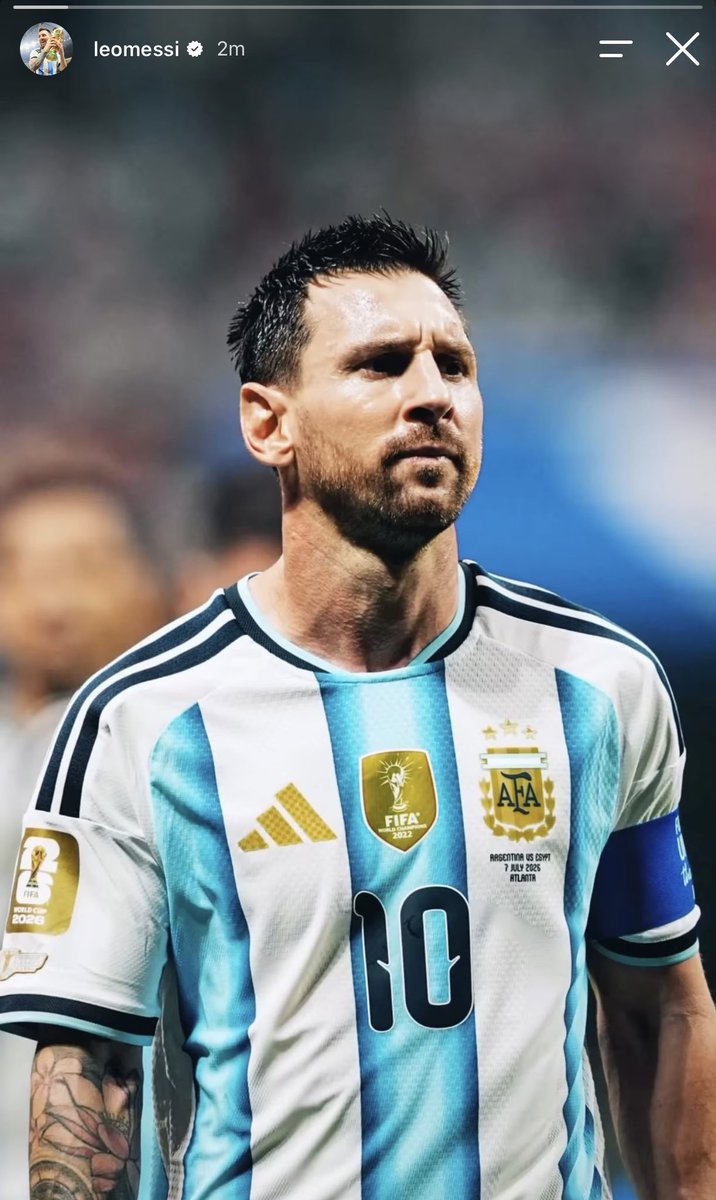LoyalSachinFan's tweet photo. Lionel Messi has either scored or assisted in every single 2026 World Cup game so far. Still the best player in the world at 39. https://t.co/Z3REs7jwlV