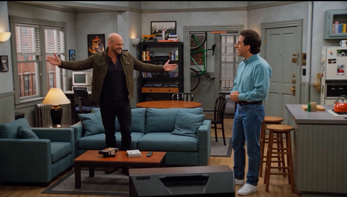 _SatanWatch's tweet photo. I find it interesting that people have intuitively, instinctively associated AI with Seinfeld from the very beginning. It's a key or a puzzle piece of some kind, a clue to a mystery I can't even grasp. I always suspected that Seinfeld held secrets. https://t.co/tO6ItV3KW3