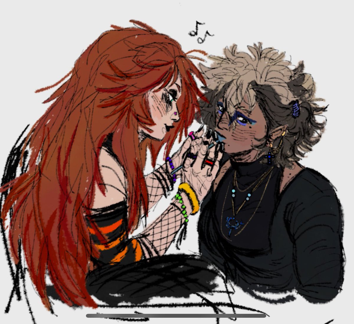 m_gentakeda's tweet photo. i decided to go for an 80s goth look idfk what specific subgenres/labels apply for this style but siouxsie sioux and malloryheartsyou were the inspirations here https://t.co/o08rU74uH8