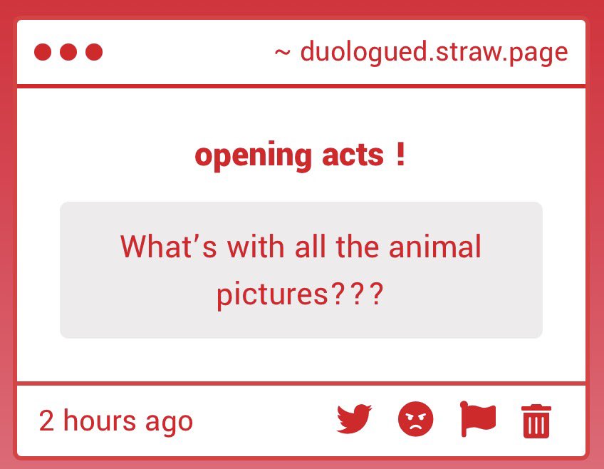razzle & dazzle 🎭 (@duologued) / Posts / X