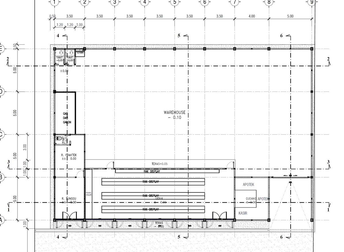 waskitaadijarto's tweet photo. @dimarsasongko98 Layout bangunan KDMP
ukuran 30 m x 20 m
bentuknya sama semua , padahal bisnis tiap desa bisa beda-beda https://t.co/DogdCMIXuZ